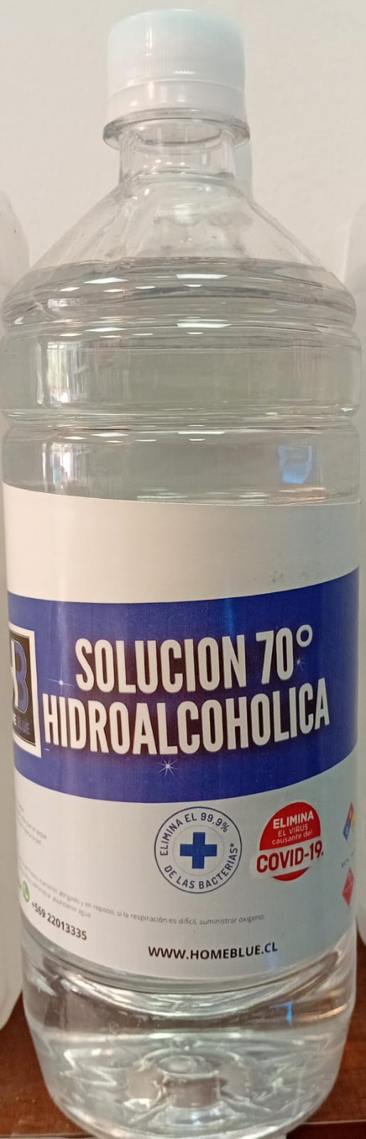 70 1 litro HOMEBLUE ALCOHOL 70° 1LTS