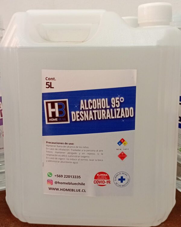 HOMEBLUE ALCOHOL 95° 5LTS