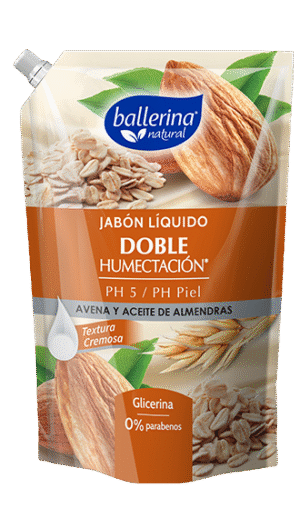 Ballerina Avena BALLERINA JABON LIQUIDO AVENA Y ACEITE ALMENDRA