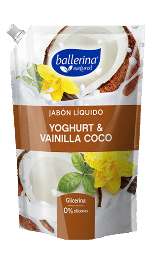 Ballerina Vainilla BALLERINA JABON LIQUIDO YOGHURT & VAINILLA COCO 750ML