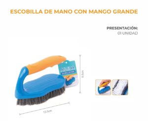 Escobilla con mango listo AILEDA ESCOBILLA DE MANO GRANDE