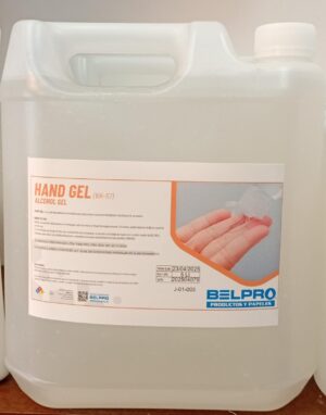 Gel 5 litros BELPRO ALCOHOLGEL 5KG