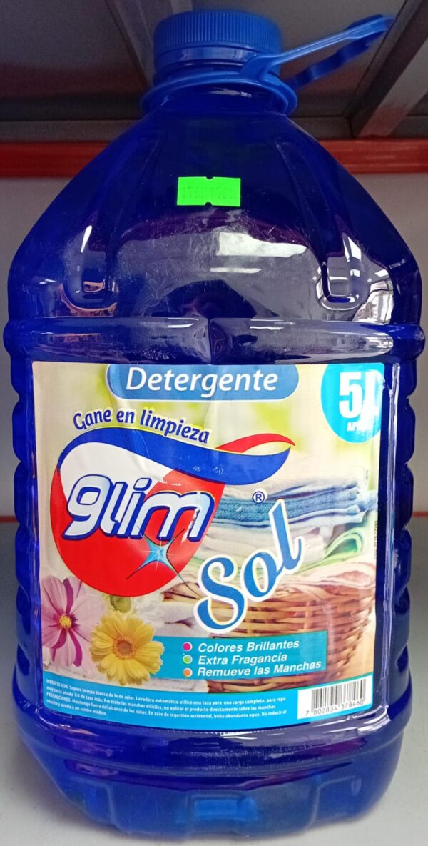Glim sol GLIM DETERGENTE SOL 5Lts