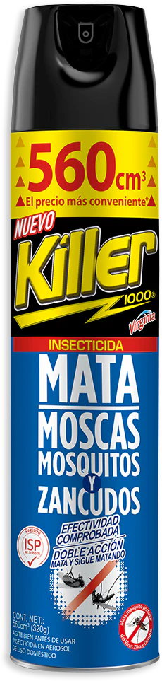Mata zancudo KILLER INSECTICIDA M/ZANCUD 390CM