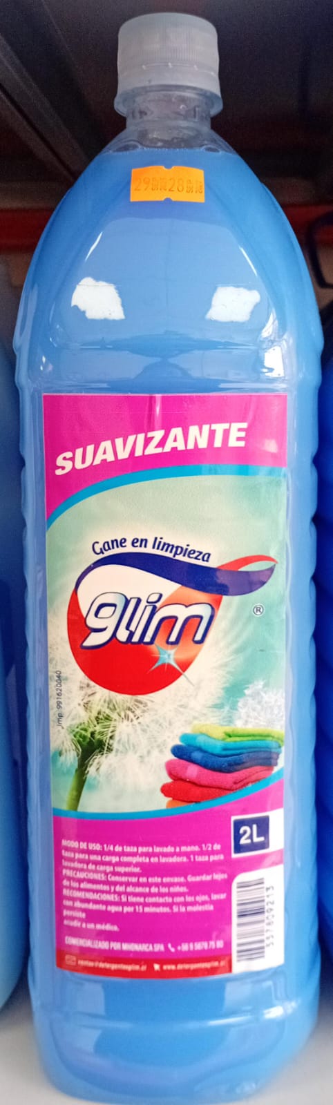 Suavizante Glim 2 litros GLIM SUAVIZANTE 2LTS