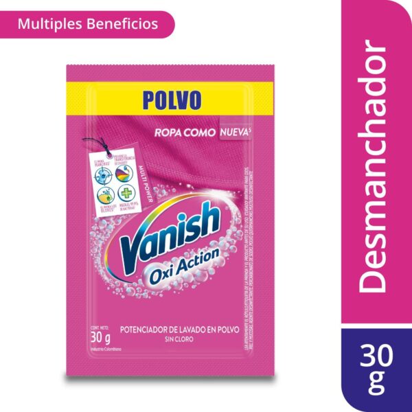 VANISH POLVO ROPA COLOR 30GR