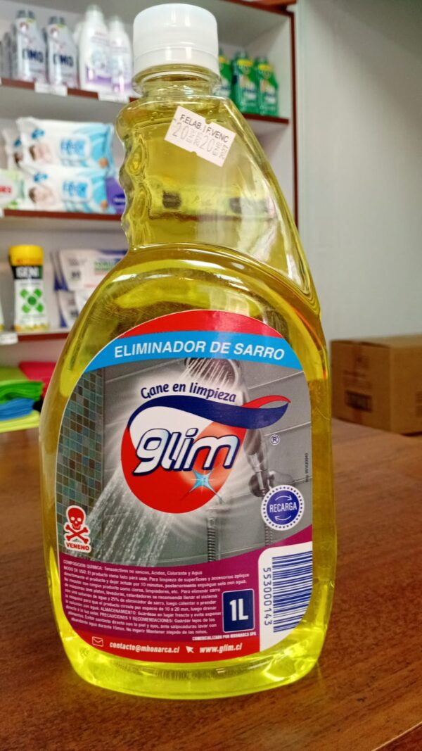 GLIM ELIMINADOR DE SARRO 1LTS