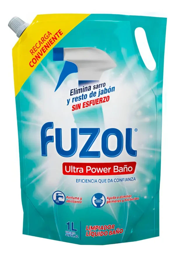FUZOL LIMPIADOR LIQUIDO PARA BAÑO 1LTS