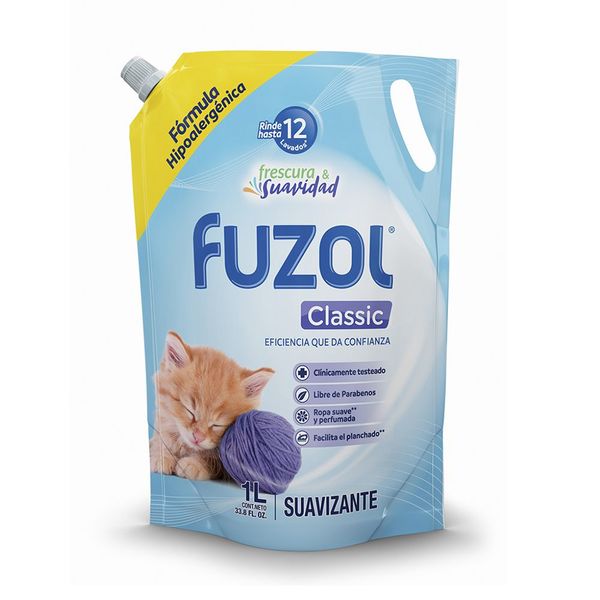 fuzol clasico FUZOL SUAVIZANTE CLASIC 1LT
