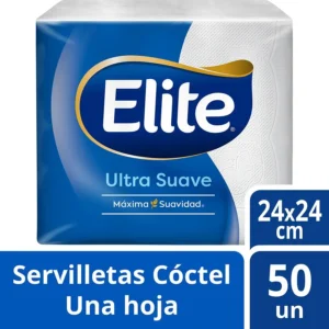 servileta 24 ELITE SERVILLETAS 50UND 24 X 24 CM