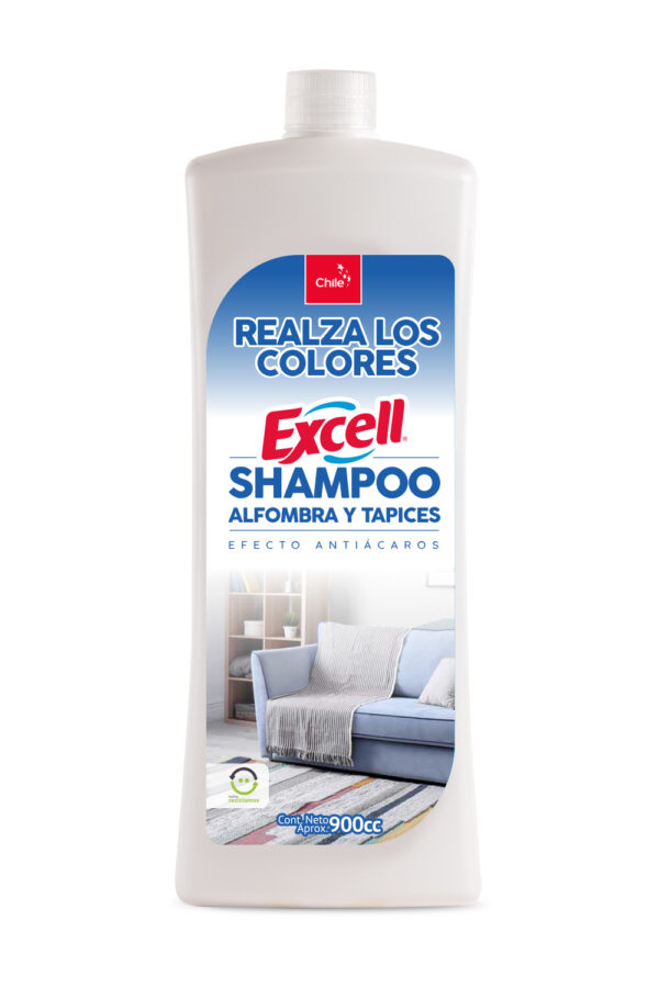 shampoo alfombra EXCELL SHAMPOO ALFOMBRA Y TAPICES 900ML