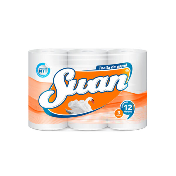 swan toalla SWAN TOALLA DE PAPEL 12MTS X 3UND