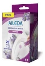 0170 AILEDA LIMPIADOR INODORO DISCOS LAVANDA 20UND