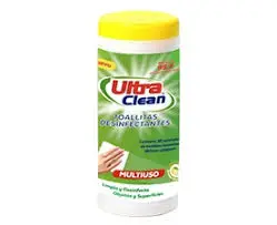 0317 ULTRACLEAN TOALLAS DESINFECTANTE 35UND LIMON