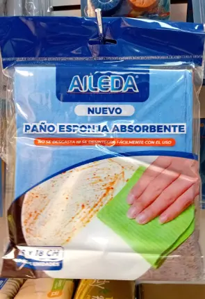 0327 AILEDA PAÑO ESPONJA ABSORB 5UND