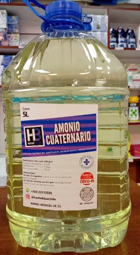 0372 HOMEBLUE AMONIO CUATERNARIO 5LTS