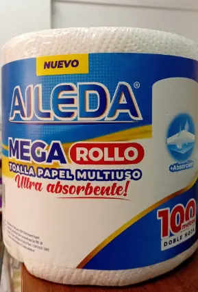 0384 AILEDA TOALLA PAPEL 100MTS