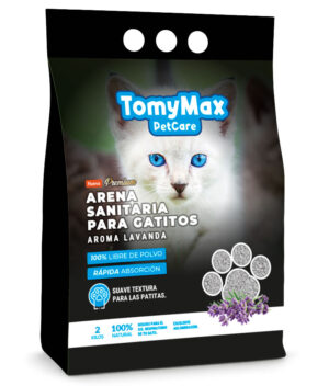 Arena 2 kilos AILEDA TOMYMAX PETCARE ARENA PARA GATO 2KG