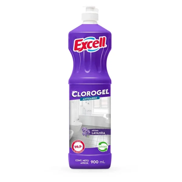 Excell Cloro Gel Lavanda EXCELL CLORO GEL LAVANDA (ANTISARRO)