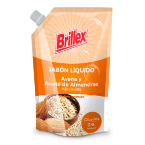 Jabon liquido Avena Brillex BRILLEX JABON LIQUIDO HUMECTANTE AVENA Y ACEITE DE ALMENDRAS