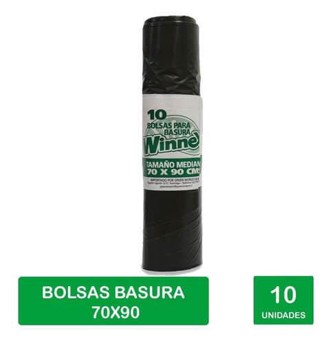 WINNEX BOLSA DE BASURA "70X90" 10UND