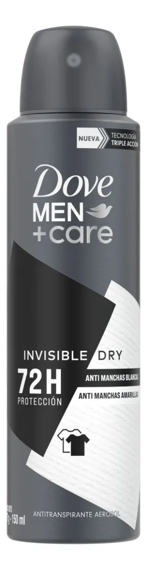 DOVE INVISIBLE DOVE DESODORANTE SPRAY MEN ANTIMANCHAS
