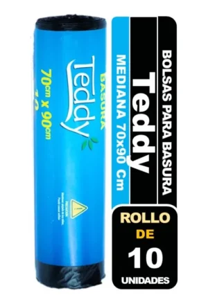 TEDDY BOLSA DE BASURA "70X90" 10UND