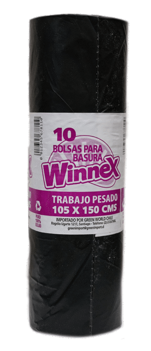 WINNEX BOLSA DE BASURA "105X150" 10UND