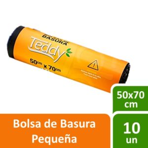 TEDDY BOLSA DE BASURA "50X70" 10UND