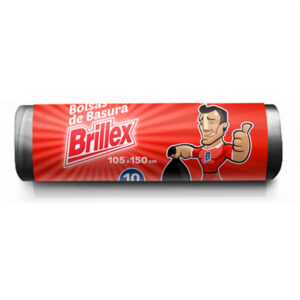 105X150 BRILLEX BOLSA BASURA 105 X 150 DE 10UND