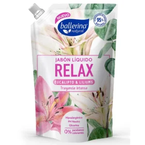 250534-900-900 BALLERINA JABON LIQUIDO RELAX EUCALIPTO 750ML