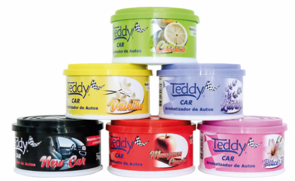 TEDDY CAR AROMATIZADOR LAVANDA 70G