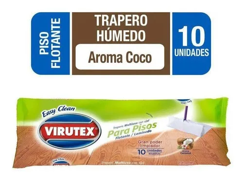 VIRUTEX TRAPERO HUMEDO PISO FLOTANTE COCONUT