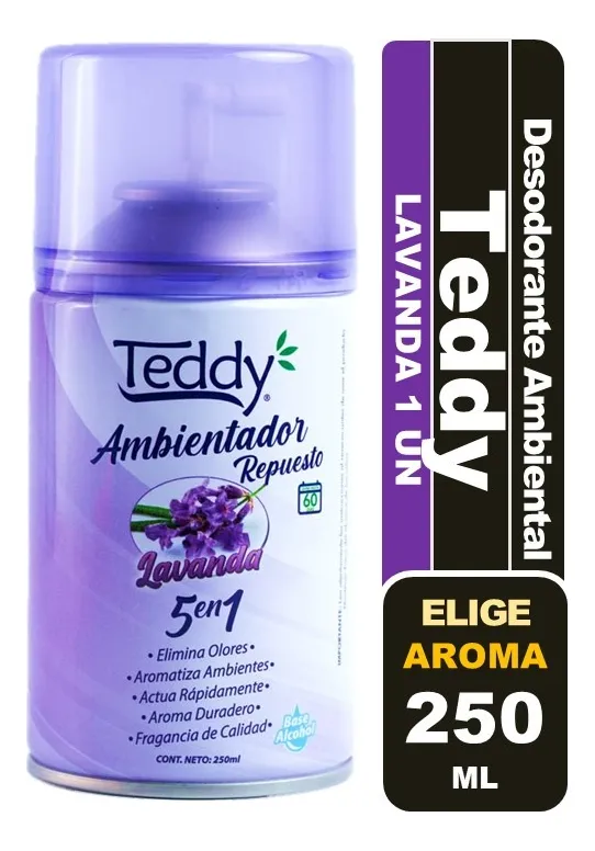 TEDDY REPUESTO AROMATIZANTE LAVANDA 250ML